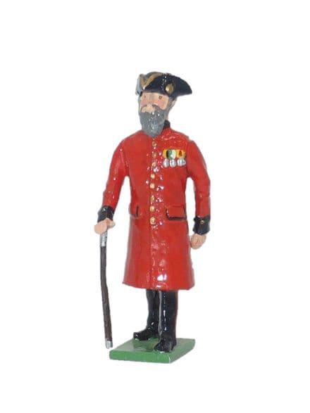 S&S - SS7A Chelsea Pensioner in Tricorn Hat Walking