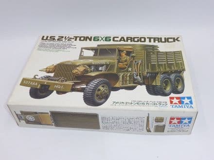 Tamiya 1/35th Plastic Kit No 35218 - WWII U.S. 2 1/2 Ton 6X6 Cargo Truck