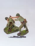 THOMAS GUNN RS059 - WWII Rising Sun - Japanese 80mm Mortar with Crew (Marked Box)