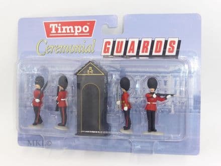 Timpo 43101 - Ceremonial Guards and Sentry Box, 70mm Plastic Figures