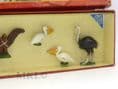 Timpo Set 405 Zoo Series, Ostrich, Penguins, Stork, Eagle, Pelicans