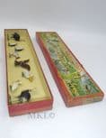 Timpo Set 405 Zoo Series, Ostrich, Penguins, Stork, Eagle, Pelicans