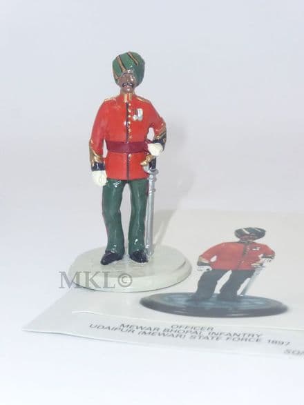 Tradition SQN54/135 - Officer Mewar Bhopal Infantry, Udaipur (Mewar) State Force 1897