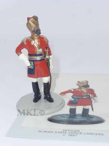 Tradition SQN54/137 - Officer Alwar State Force Lancers c.1897