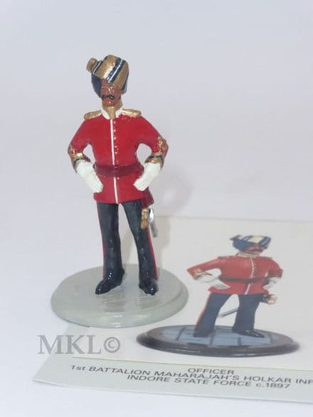 Tradition SQN54/157 - Officer 1st Battalion Maharajah's Holkar Infantry Indore State Force c.1897