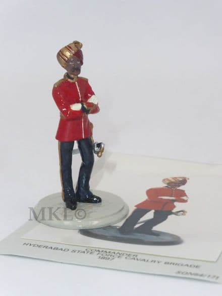 Tradition SQN54/171 - Commander Hyderabad State Force Cavalary Bridgade 1897