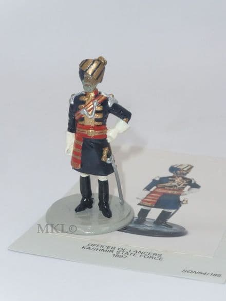 Tradition SQN54/185 - Officer of Lancers Kashmir State Force 1897