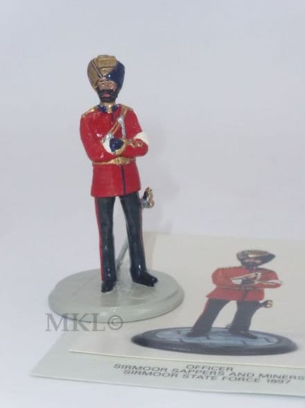 Tradition SQN54/189 - Officer Sirmoor Sappers and Miners, Sirmoor State Force 1897