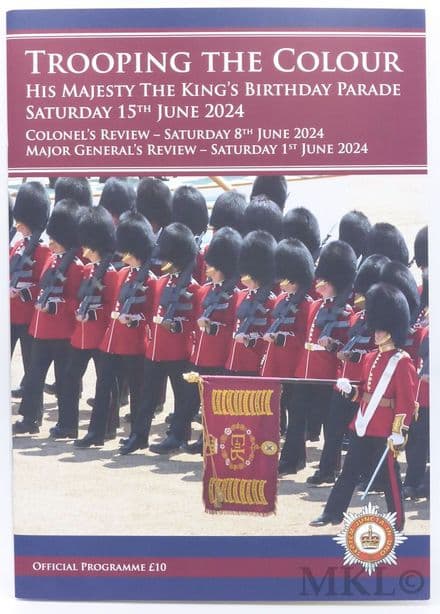 Trooping The Colour 2024 Official Programme