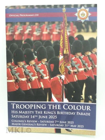 Trooping The Colour 2025 Official Programme