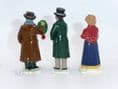 Trophy Miniatures - 3 Figures from XM15 - The Christmas Garland Seller Set