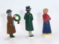 Trophy Miniatures - 3 Figures from XM15 - The Christmas Garland Seller Set