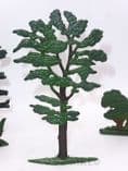 Vintage Lead Britains & Other Makers Metal Trees & Bushes