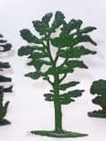 Vintage Lead Britains & Other Makers Metal Trees & Bushes
