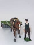 W Britain - 9F Horse Roller With Man
