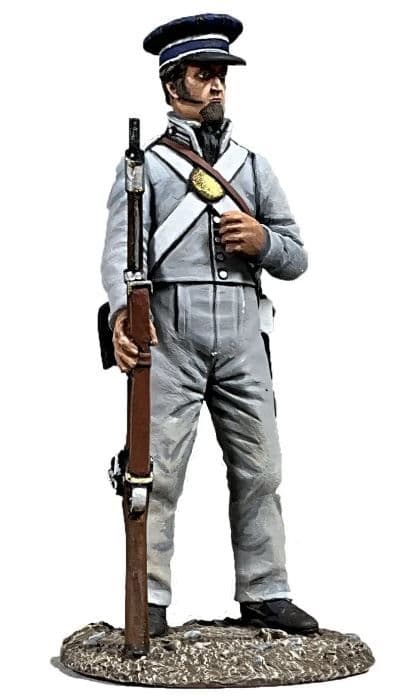 WB10196 - New Orleans Greys at the Alamo, 1836