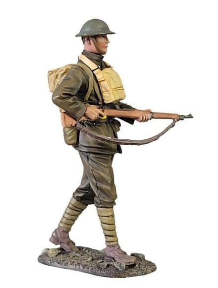 WB13071 - U.S. Marine Advancing with Rifle, Belleau Wood, 1918 (Pre-order Only)