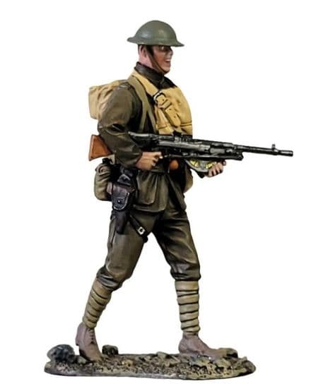WB13072 - U.S. Marine Advancing with Chauchat, Belleau Wood, 1918 (Pre-order Only)