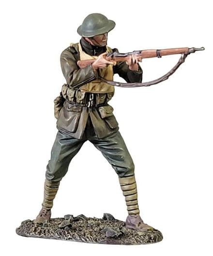WB13075 - U.S. Marine Standing Firing Rifle, Belleau Wood, 1918 (Pre-order Only)