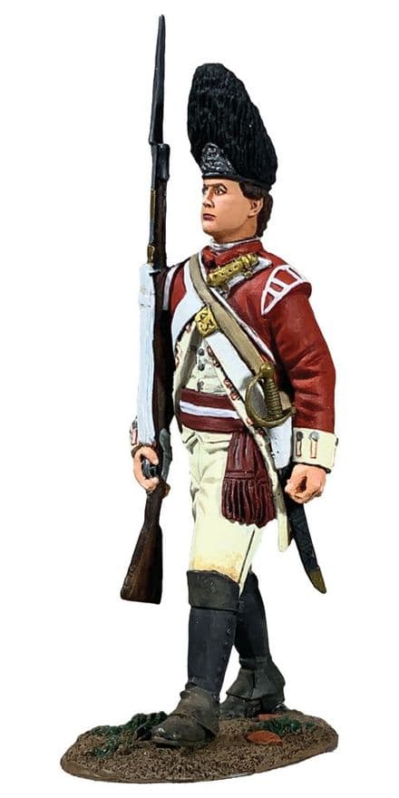 WB16122 - 43rd Regiment of Foot, Grenadier NCO Marching, 1780
