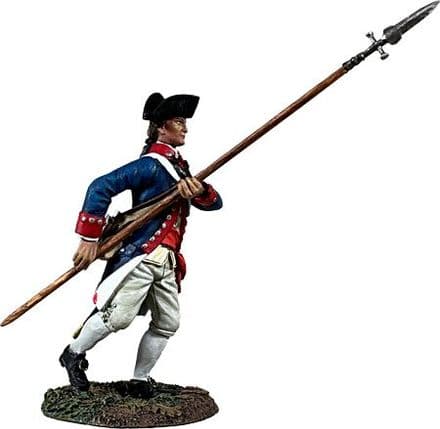 WB16169 - Continental Line/1st American Regiment Company Officer Advancing with Spontoon 1777-87