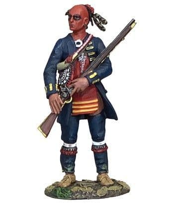 WB16170 -The New Trade Coat, Native Warrior with European Trade Coat