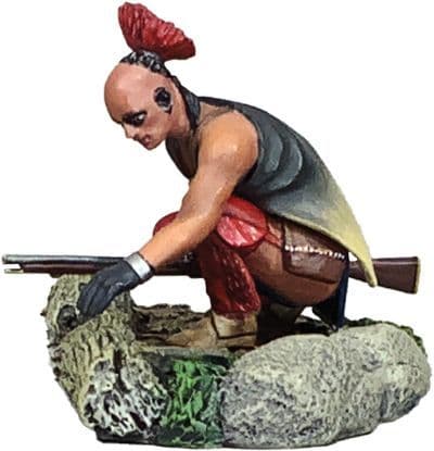 WB16171 - "Fresh Tracks" Native Warrior Checking Trail