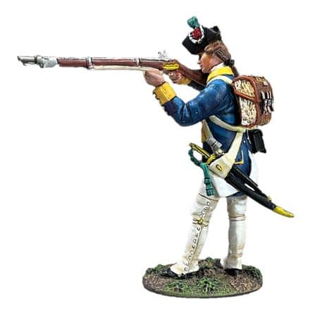 WB16175 - French Royal Deux-Ponts Reg. Private Standing Firing 1781