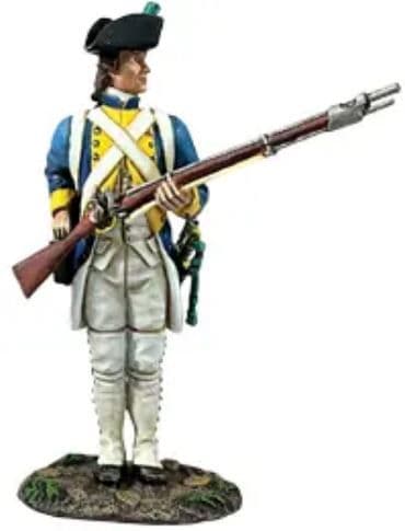 WB16184 - French Royal Deux-Ponts Standing Reaching for Cartridge