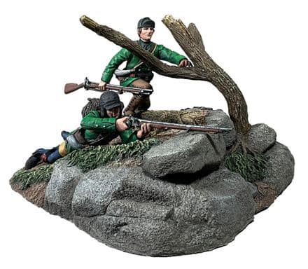 WB16197 - "First Shot" British Roger's Rangers, 1758-63