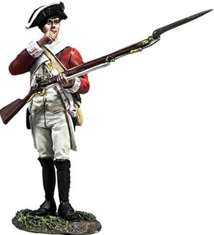 WB16198 - British 43rd Regiment of Foot, Tear Cartridge, 1780