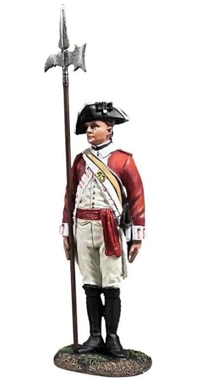 WB16203 - British 43rd Regiment of Foot, Sergeant with Halberd, 1780