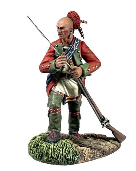 WB16211 - Native Warrior Loading Musket