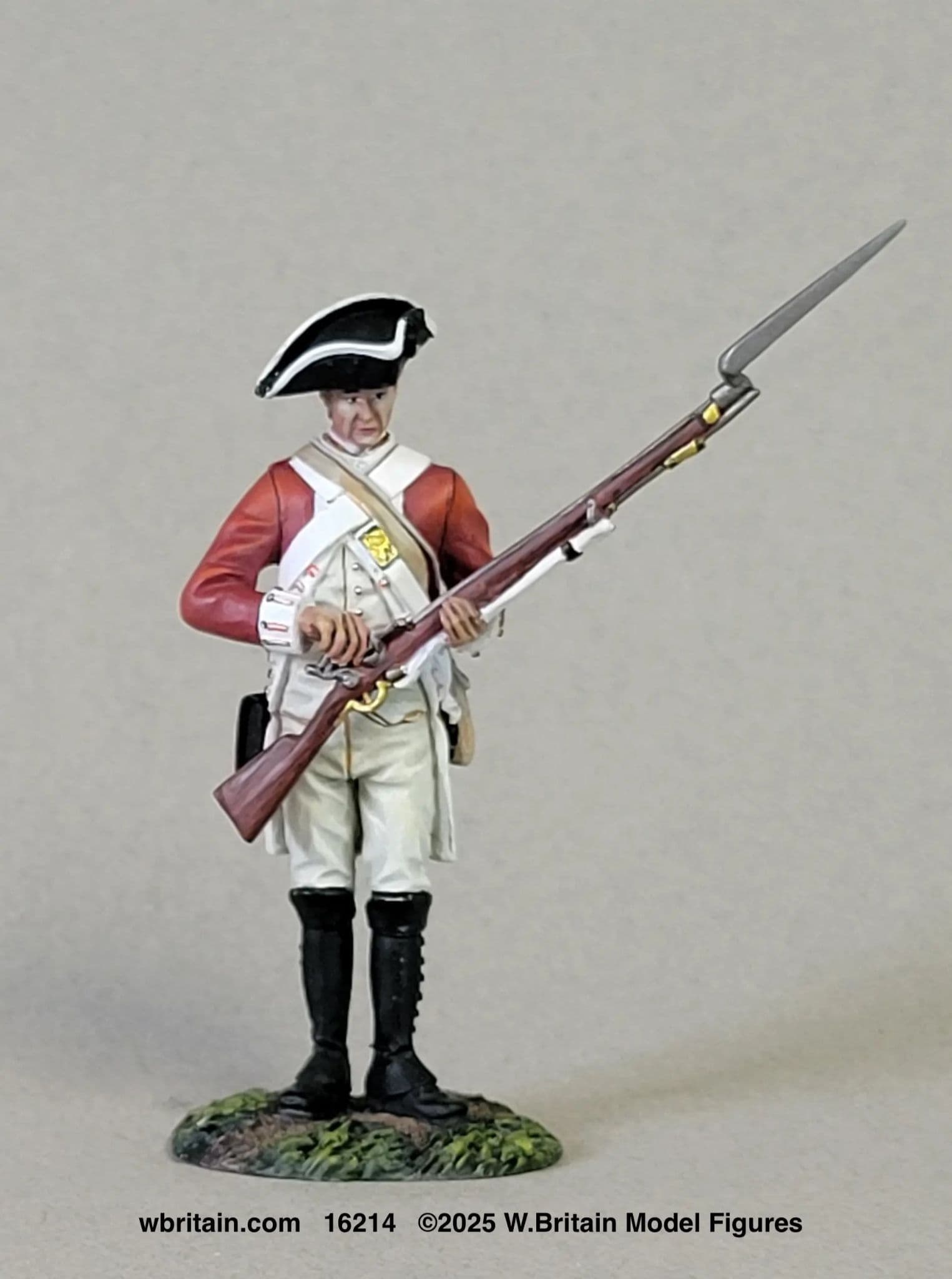 WB16214 - British 43rd Regiment of Foot Priming Pan on Musket 1780