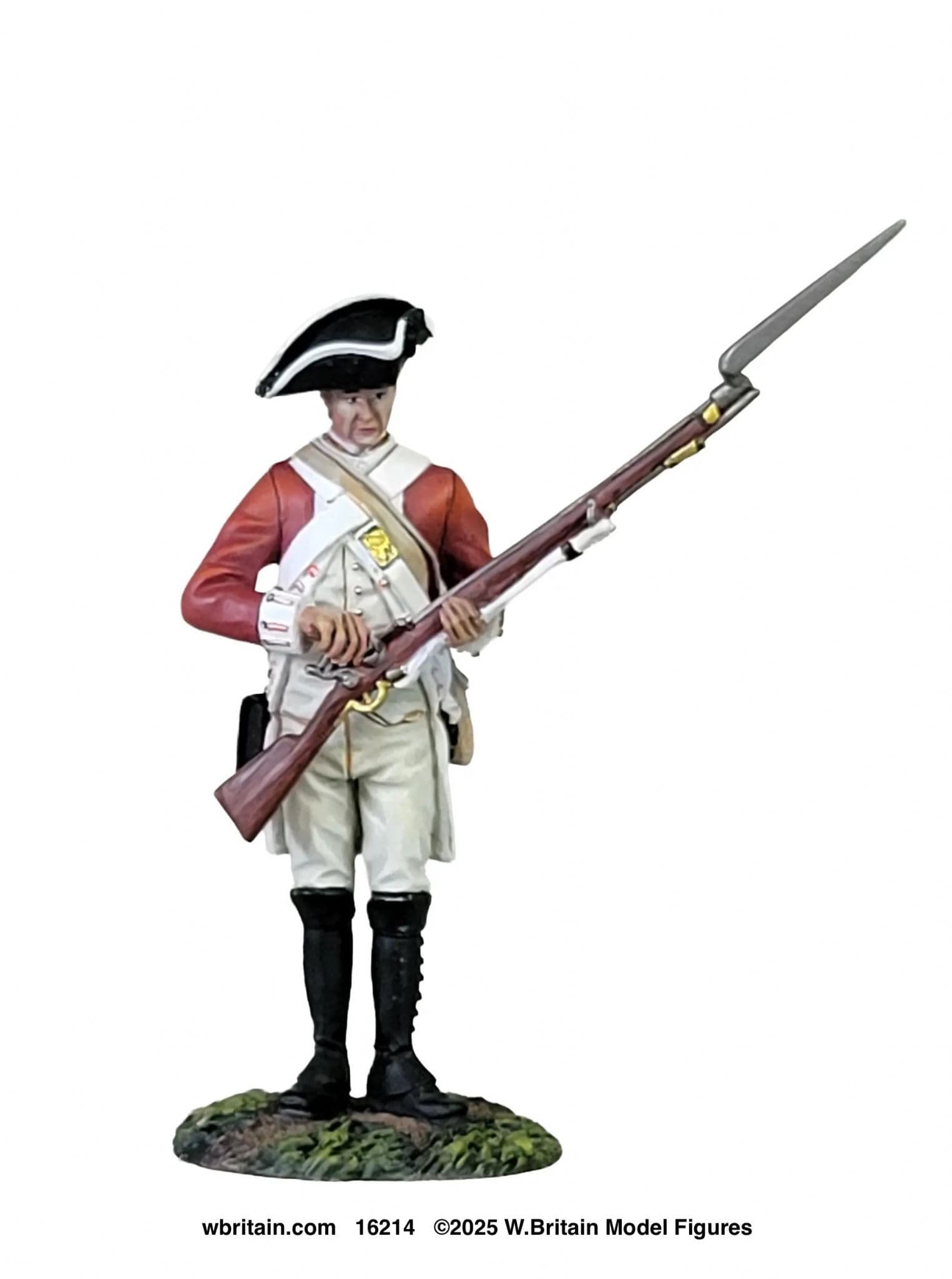 WB16214 - British 43rd Regiment of Foot Priming Pan on Musket 1780
