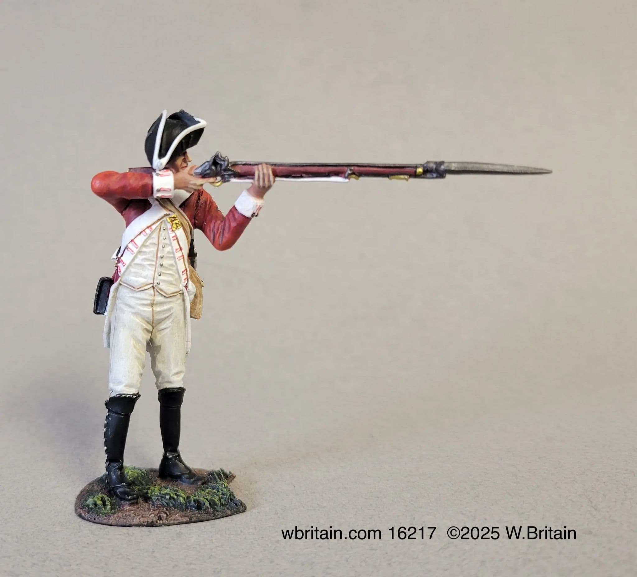WB16217 - British 43rd Regiment of Foot 2nd Rank Standing Firing 1780