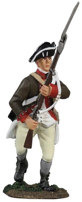 WB18059 Continental Infantry 1776, Charging