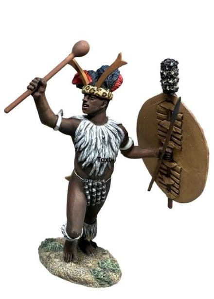 WB20224- Zulu Warrior Urging Men Forward, 1879