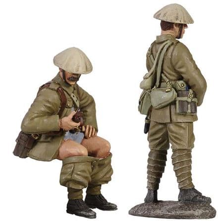 WB23045 - 1916 British Infantry Trench Lift Set "When Nature Calls"
