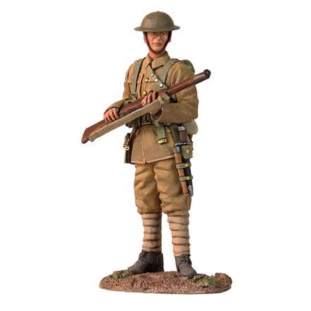 WB23074 1916-17 British infantry Standing on Watch