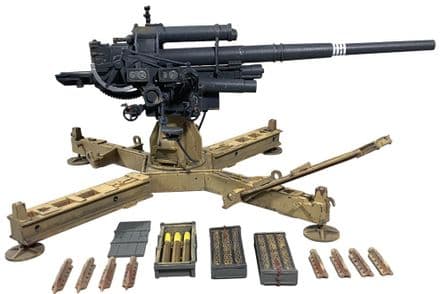 WB25182 German 88mm FlaK 37 Late War Rebuild without Shield,16 pc set