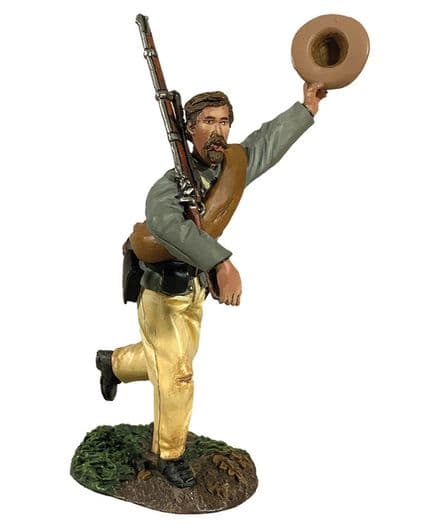 WB31377 - Confederate Infantry Marching and Cheering, No.2