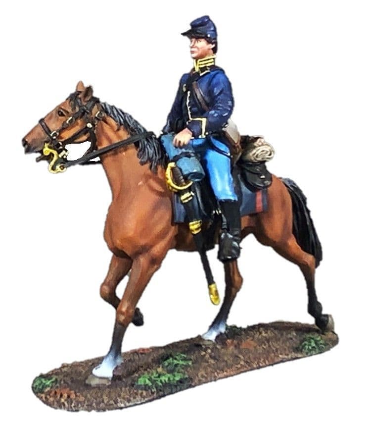 WB31439 - Union Cavalry Trooper at the Trot, No.1