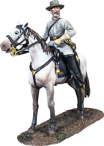 WB31451 - Confederate General Robert E. Lee, Mounted