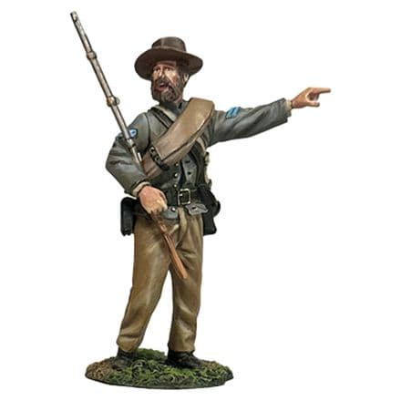 WB31484 - Confederate Infantry Corporal Urging Men Forward
