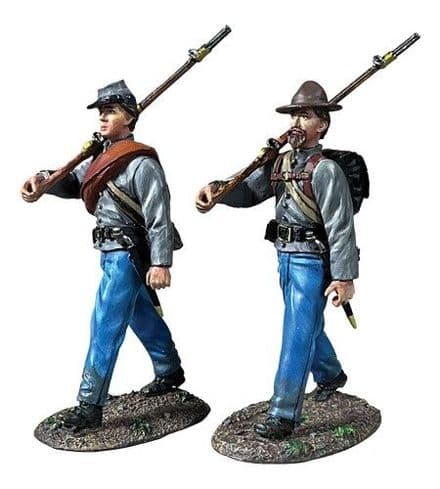 WB31486 - "Forward March" 2 Confederate Infantry Marching