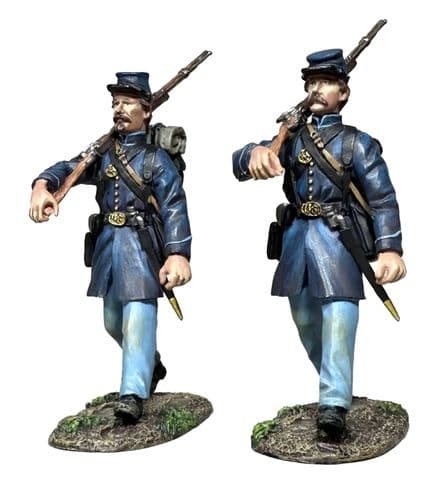 WB31493 - "Union Forever" Two Union Infantry Marching