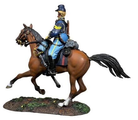 WB31504 - Union Cavalry Corporal Mounted on Trotting Horse No.1