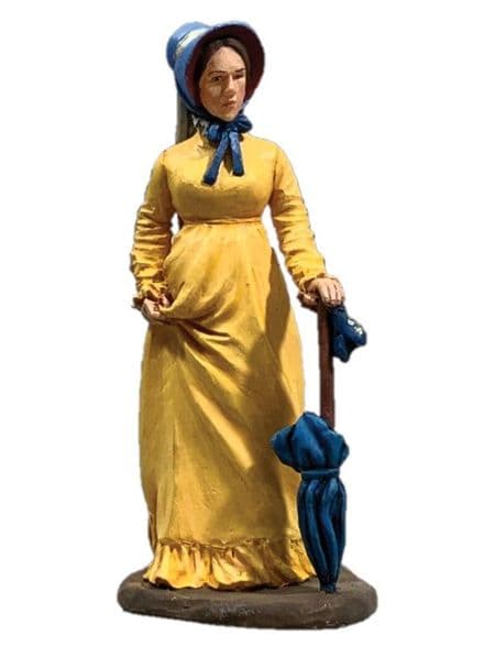 WB35006 - "Miss Samantha" Young Woman with Parasol, 1805-18