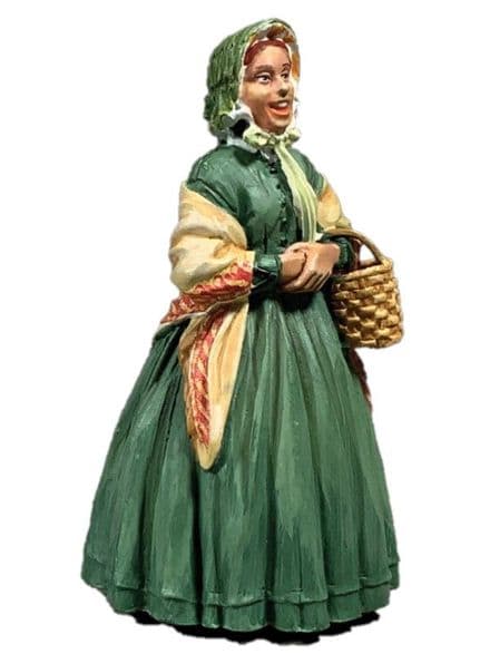 WB35013 - Betsy Going to Market, 1860s Woman